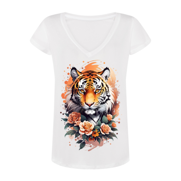 T-Shirt Feminina Tigre 2